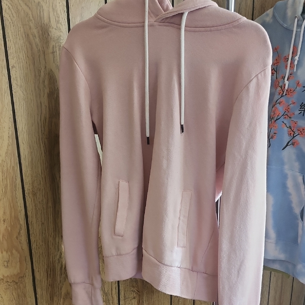 Reflex Pink Oversized Long Sleeve Hoodie